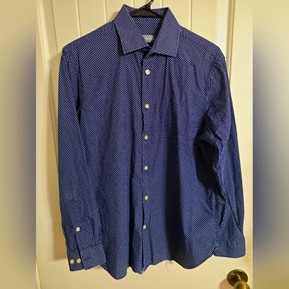 Men's Michael Kors Button Up Dress Shirt - Size M